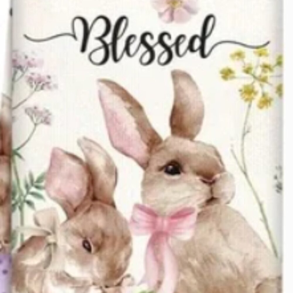 🐰 Easter Bunny Dish Towels - Set of Two - Picture 3 of 7